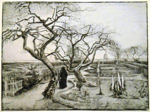The Garden of the Parsonage by Vincent van Gogh